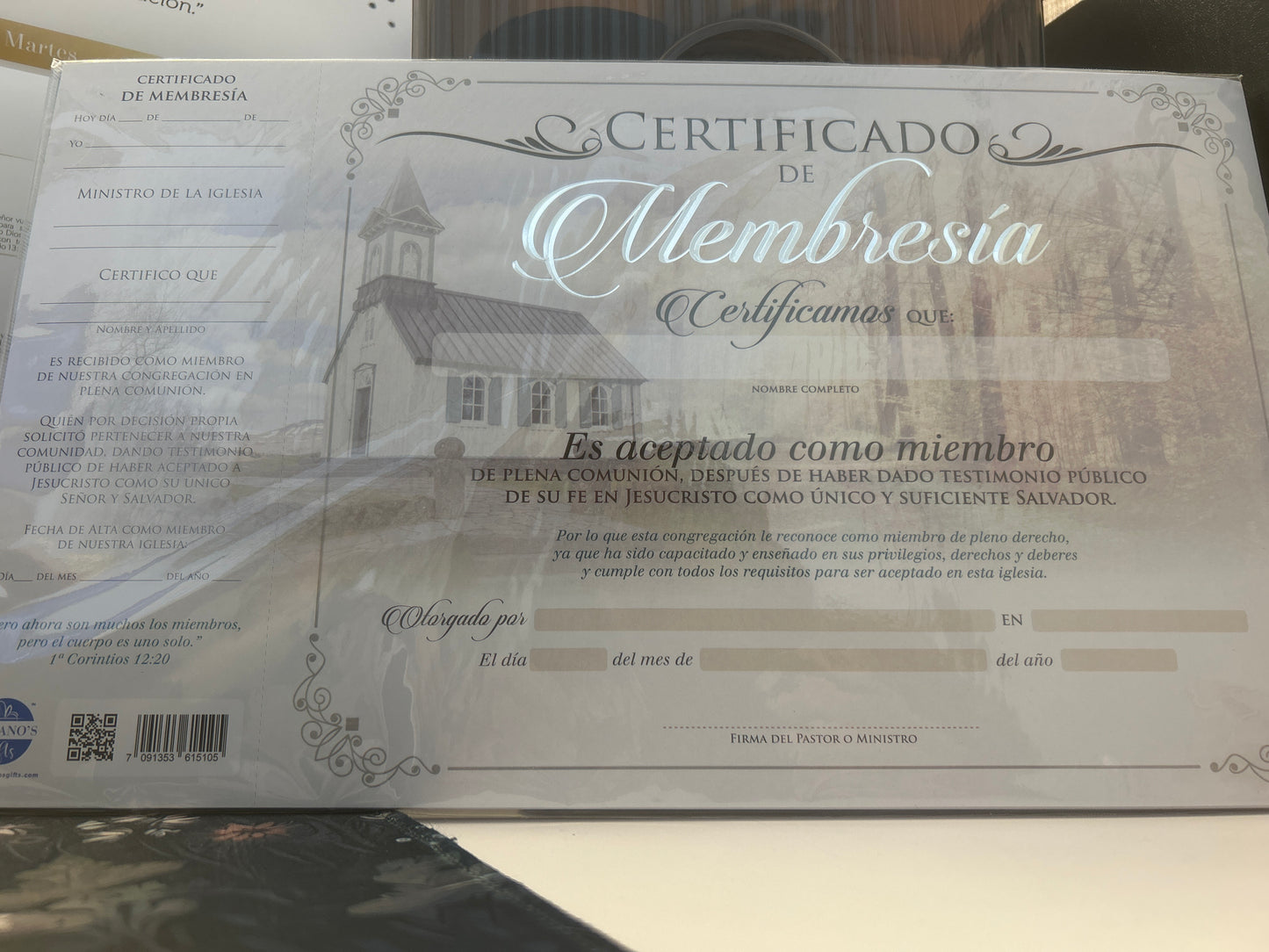 Certificados de Membresía