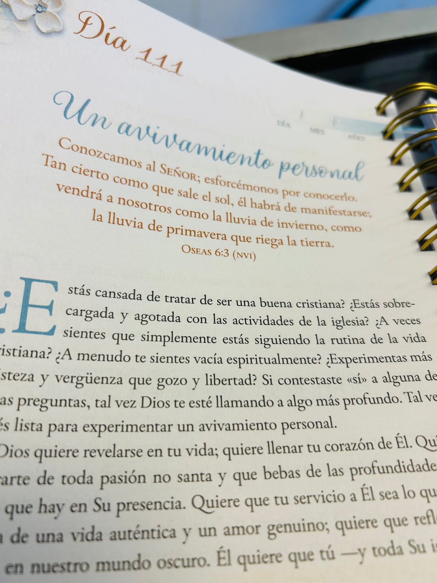 Aviva mi Corazón Reflexiones diarias