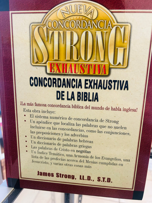 Nueva Concordancia Strong Exhaustiva