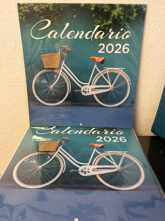 Calendario 2026 Bicicleta