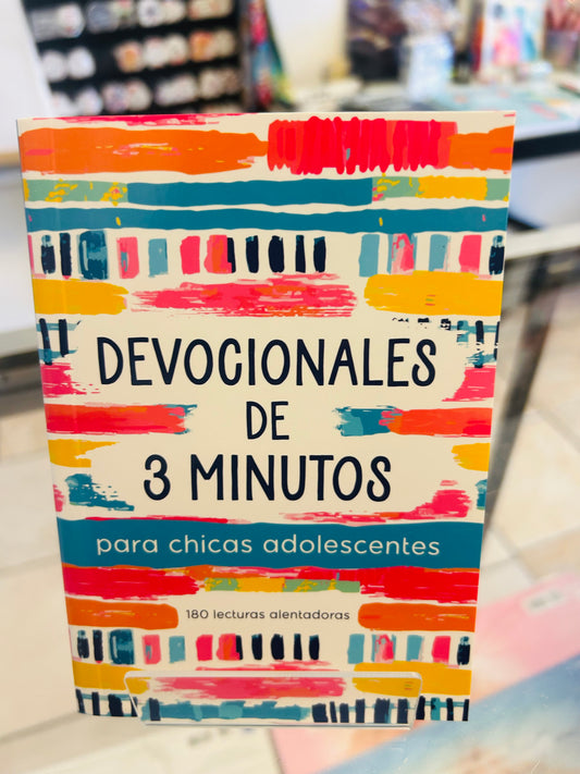 Devocionales de 3 minutos para chicas adolescentes (180 lecturas)